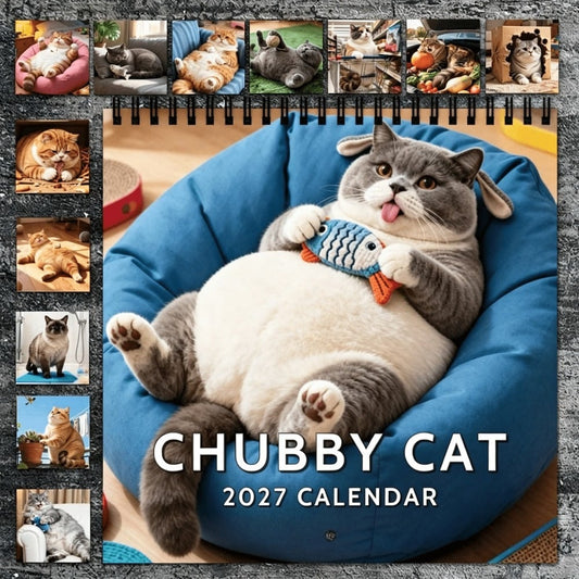 🐈 2027 Chubby Cat Calendar