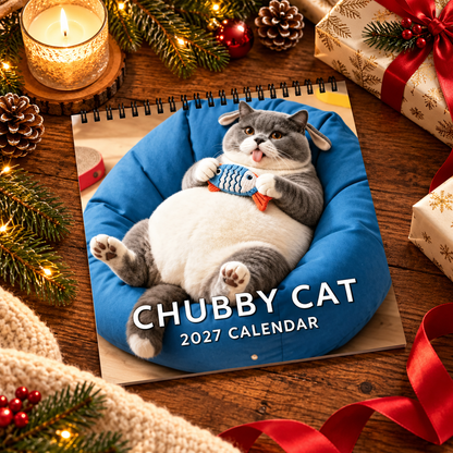🐈 2027 Chubby Cat Calendar