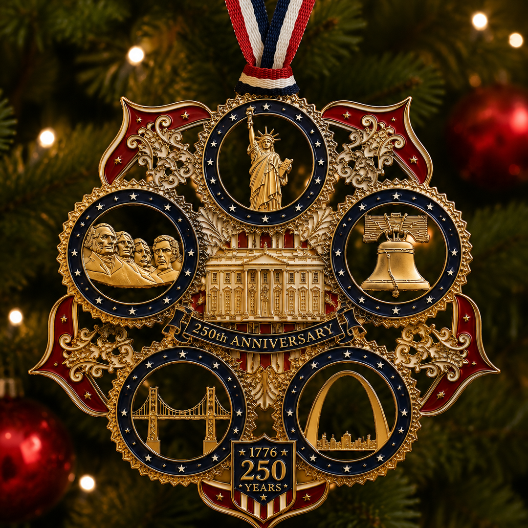 🔥Last 30pcs🔥✨ Limited anniversary edition✨⏰49% OFF!🔥250th Anniversary Christmas Tree Ornament