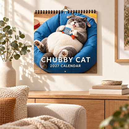 🐈 2027 Chubby Cat Calendar
