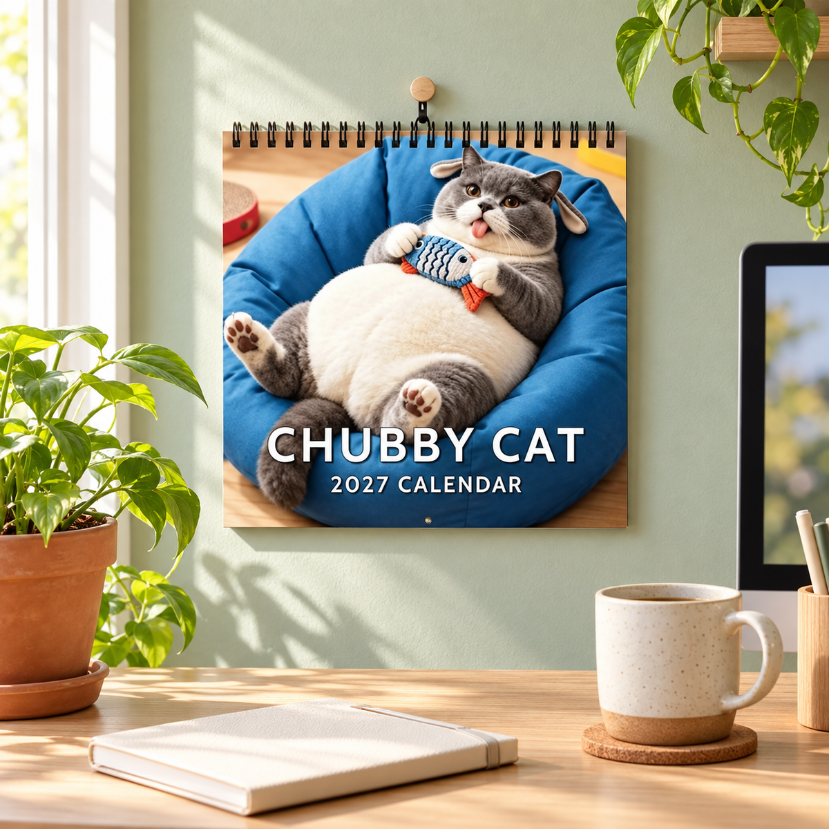 🐈 2027 Chubby Cat Calendar
