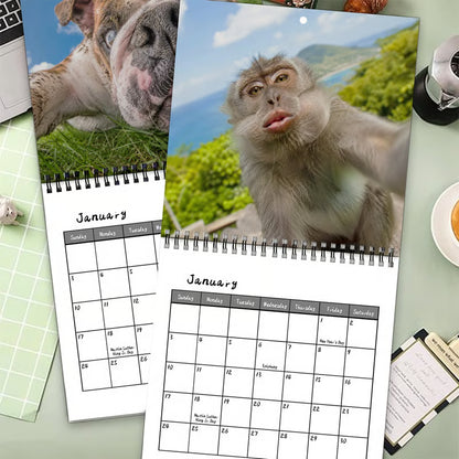 2027 Funny Farm Animal Selfies Wall Calendar😂🐴 – 12 Months of Hilariously Unfiltered Animal Faces