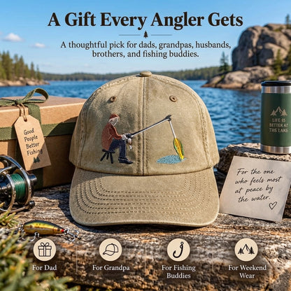 Wait… Did That Fish Just Move? The Fishing Hat Everyone Looks Twice At 🎣