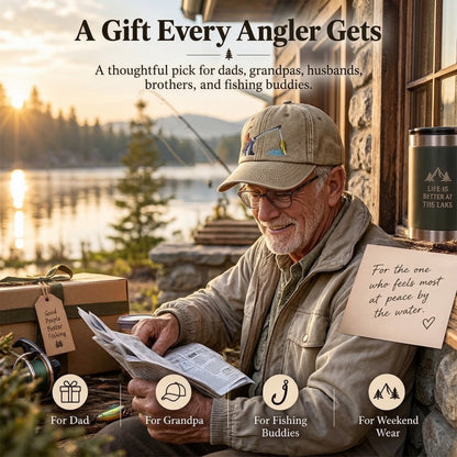 Wait… Did That Fish Just Move? The Fishing Hat Everyone Looks Twice At 🎣