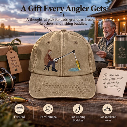 Wait… Did That Fish Just Move? The Fishing Hat Everyone Looks Twice At 🎣