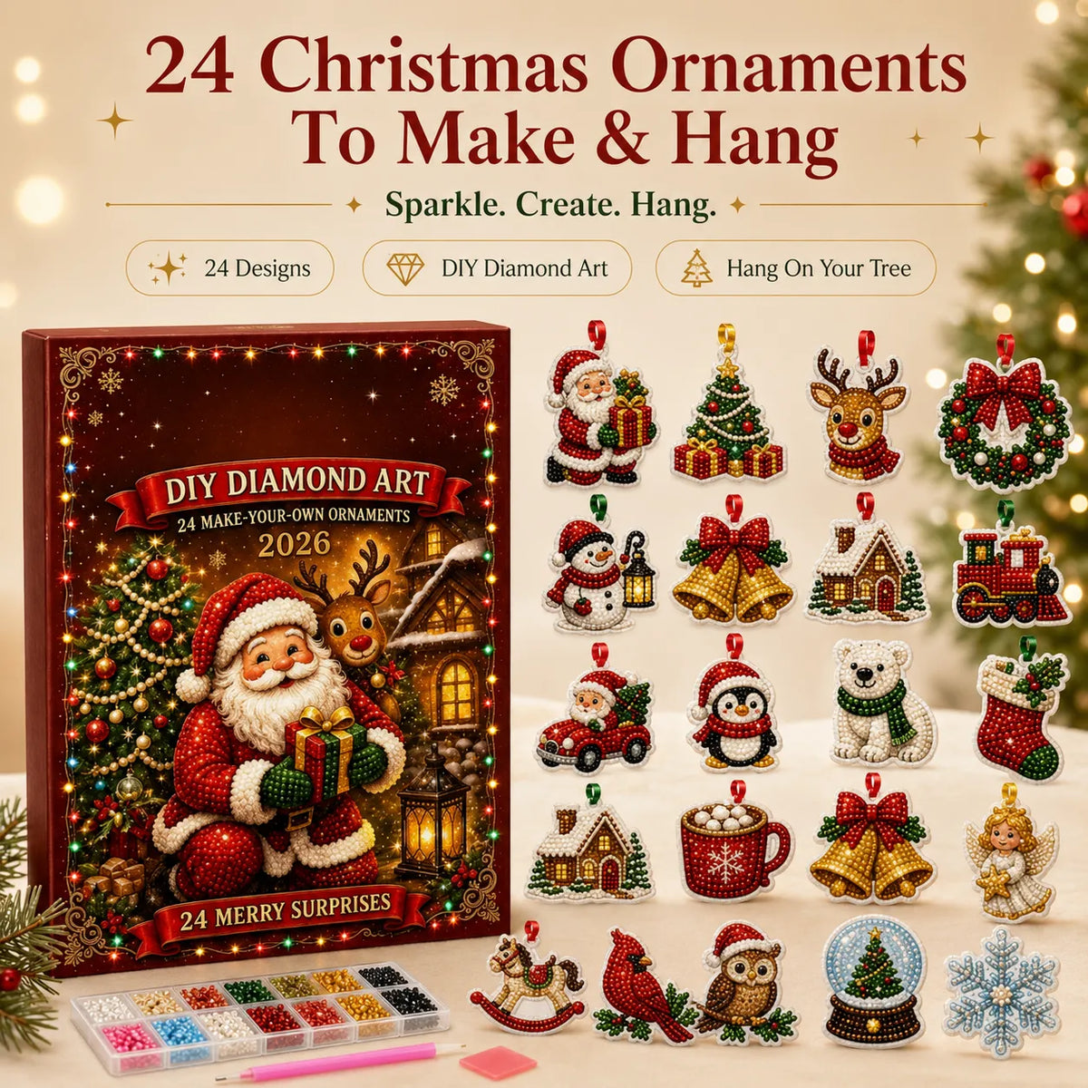 🎄🎅 24 Christmas Ornaments To Make & Hang