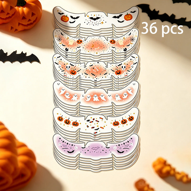 Halloween Face Tattoo Stickers