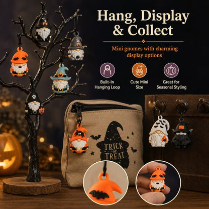 🎃 Last Day 50% OFF - 24 Days of Halloween Gnome Surprise Figures Advent Calendar Box