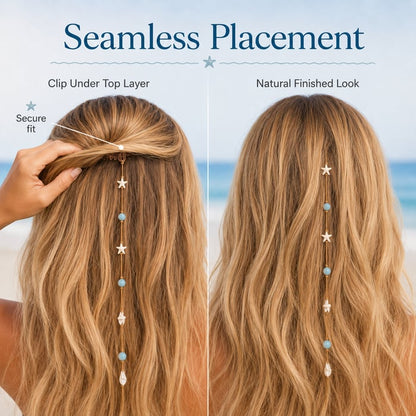 🔥LAST DAY 50% OFF - 🌊⭐Beachy Mermaid Hair Accent