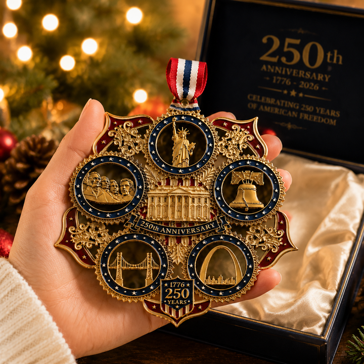 🔥Last 30pcs🔥✨ Limited anniversary edition✨⏰49% OFF!🔥250th Anniversary Christmas Tree Ornament