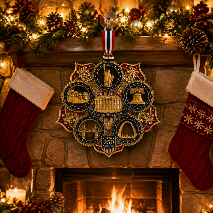 🔥Last 30pcs🔥✨ Limited anniversary edition✨⏰49% OFF!🔥250th Anniversary Christmas Tree Ornament