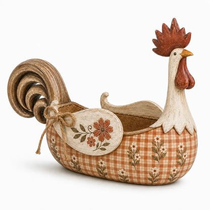 🔥Vintage Farmhouse Rooster Utensil Holder - Sage Farmhouse