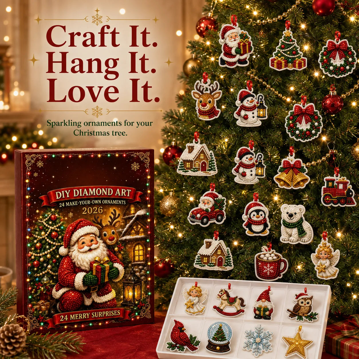 🎄🎅 24 Christmas Ornaments To Make & Hang