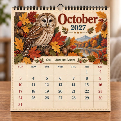 🐦 2027 Birds Of Wall Calendar