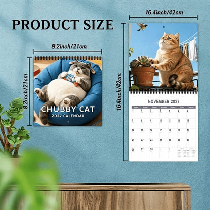 🐈 2027 Chubby Cat Calendar
