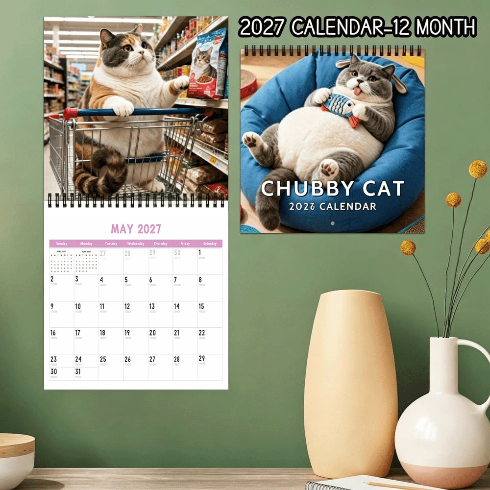 🐈 2027 Chubby Cat Calendar