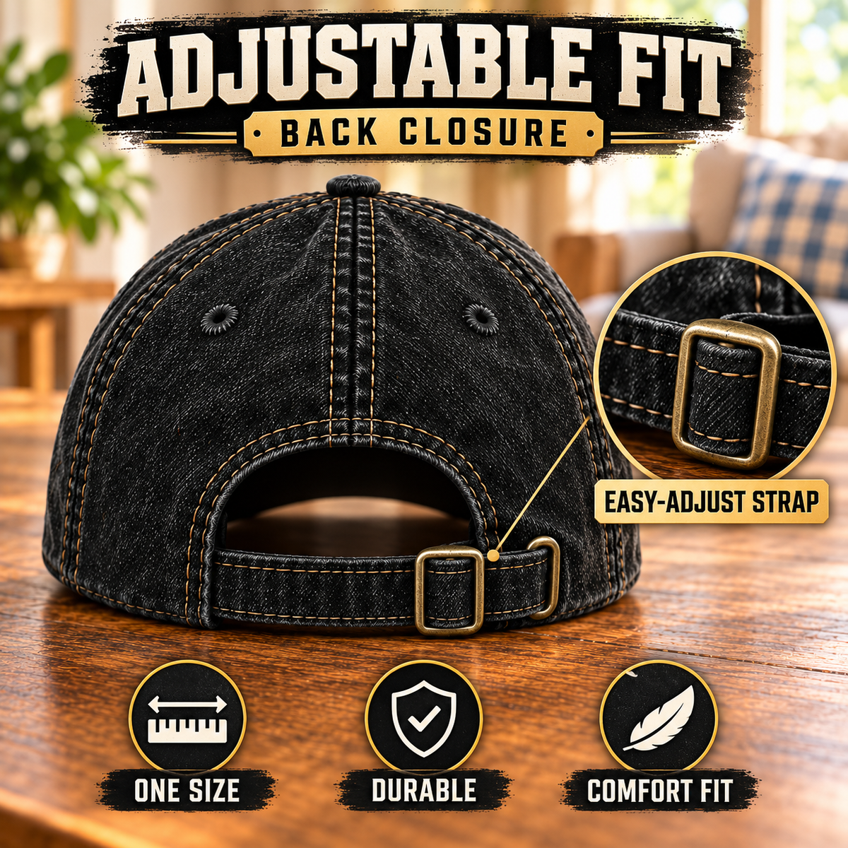 🔧 Garage Therapy Mechanic Humor Baseball Cap