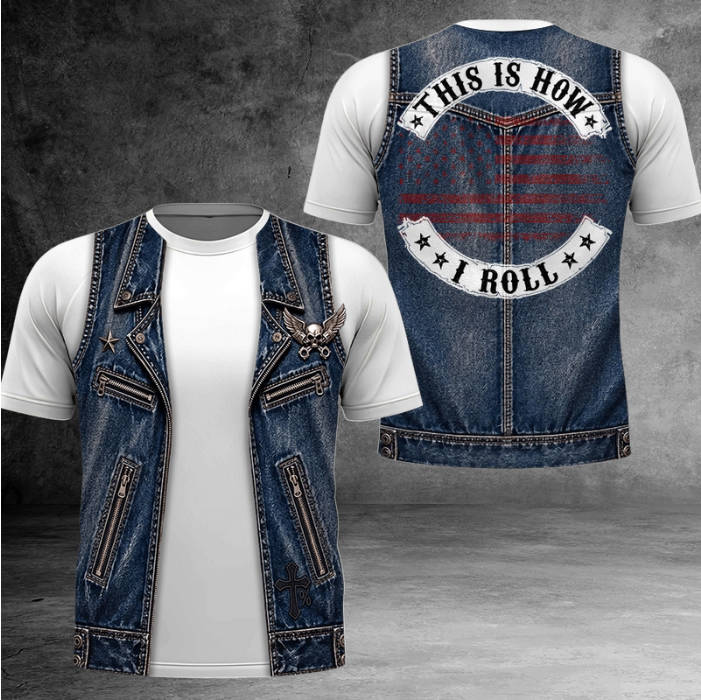 Funny Jesus is My Rock - Personlized Vehicle Photo Shirt - Gift For Biker