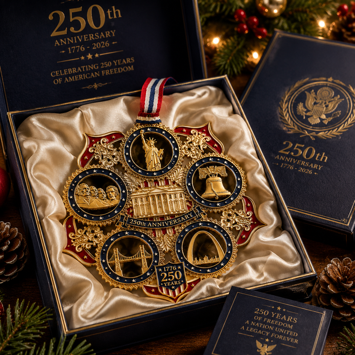 🔥Last 30pcs🔥✨ Limited anniversary edition✨⏰49% OFF!🔥250th Anniversary Christmas Tree Ornament