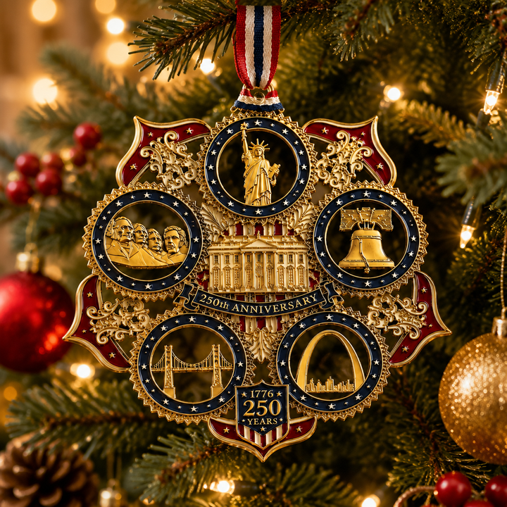 🔥Last 30pcs🔥✨ Limited anniversary edition✨⏰49% OFF!🔥250th Anniversary Christmas Tree Ornament