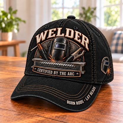🔥 Welder Certified By The Arc Baseball Cap