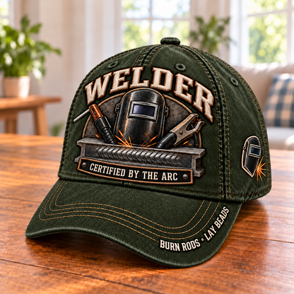 🔥 Welder Certified By The Arc Baseball Cap
