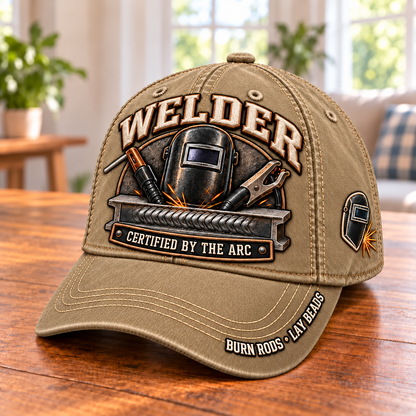 🔥 Welder Certified By The Arc Baseball Cap