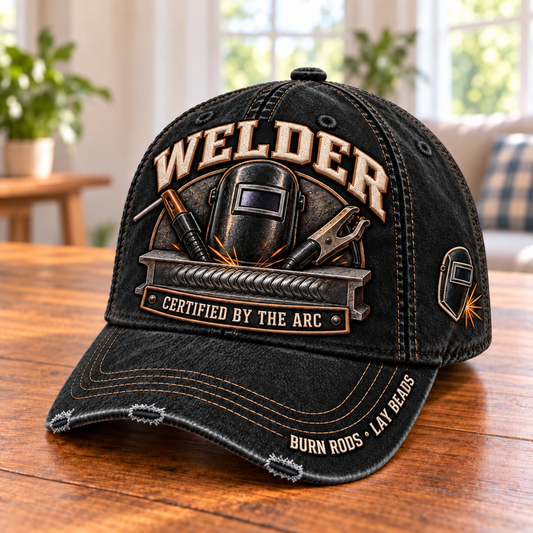 🔥 Welder Certified By The Arc Baseball Cap