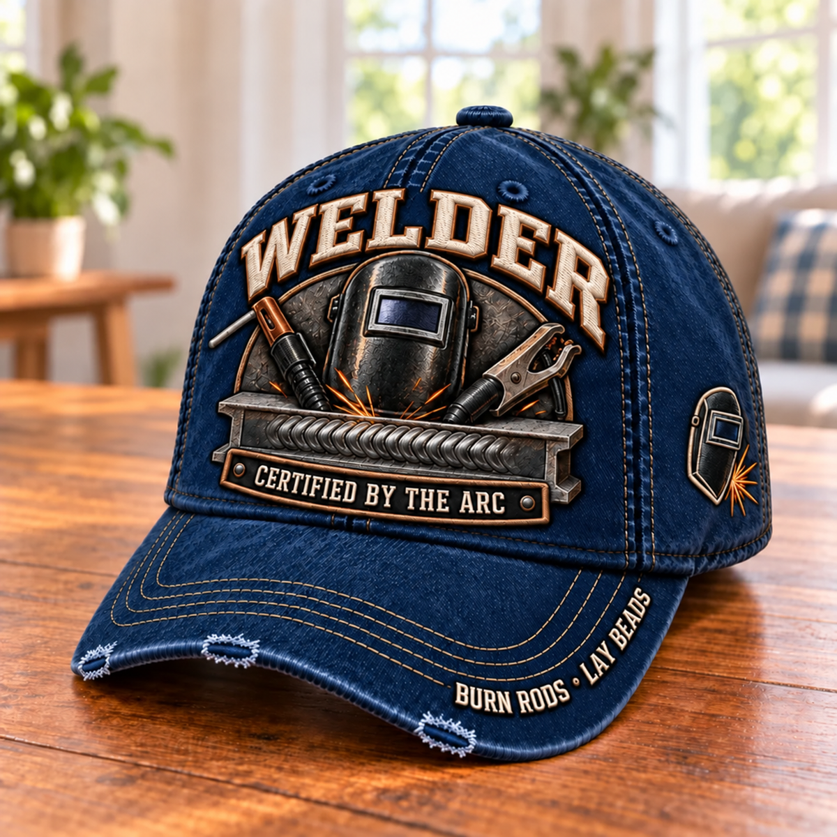 🔥 Welder Certified By The Arc Baseball Cap