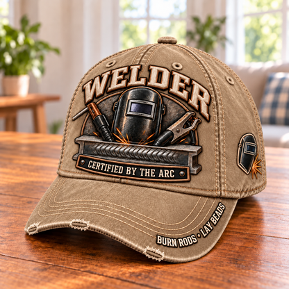 🔥 Welder Certified By The Arc Baseball Cap